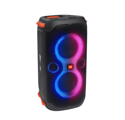 Partybox 110, Portable BT Party Speaker, IPX4, Lights, Wheels