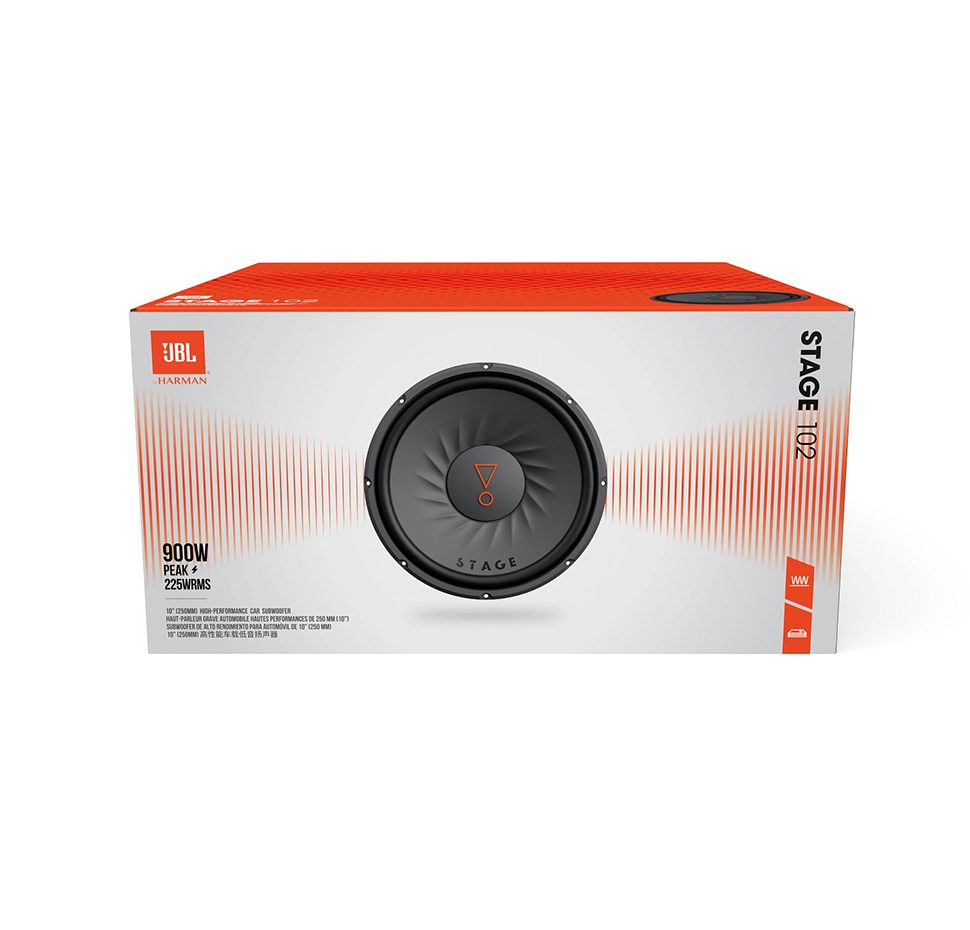 Stage 102, Passive Car Subwoofer, 10″