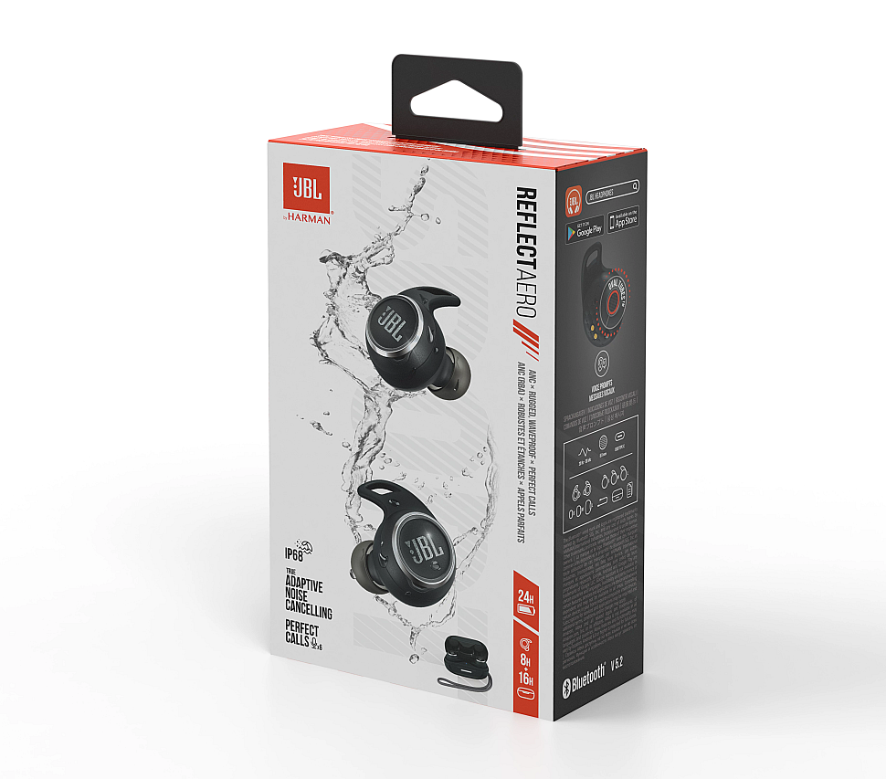 Reflect Aero, TWS In-Ear Sport Headphones, IP68, True ANC, Touch