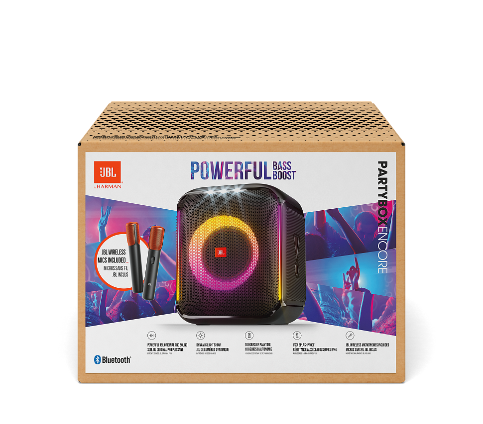 Partybox Encore, Portable BT Party Speaker, IPX4, Mic