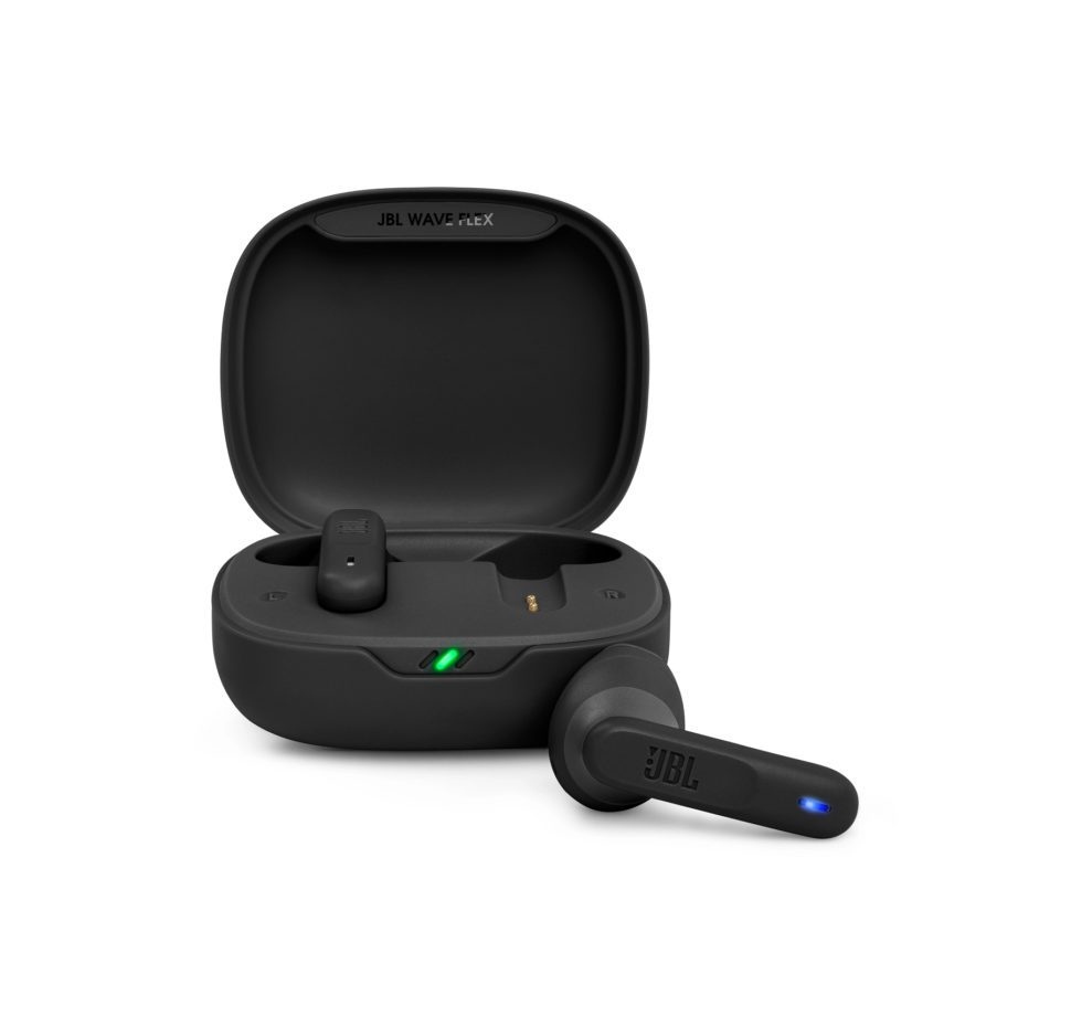 Wave Flex, True Wireless Ear-Buds Headphones, IP54, Touch