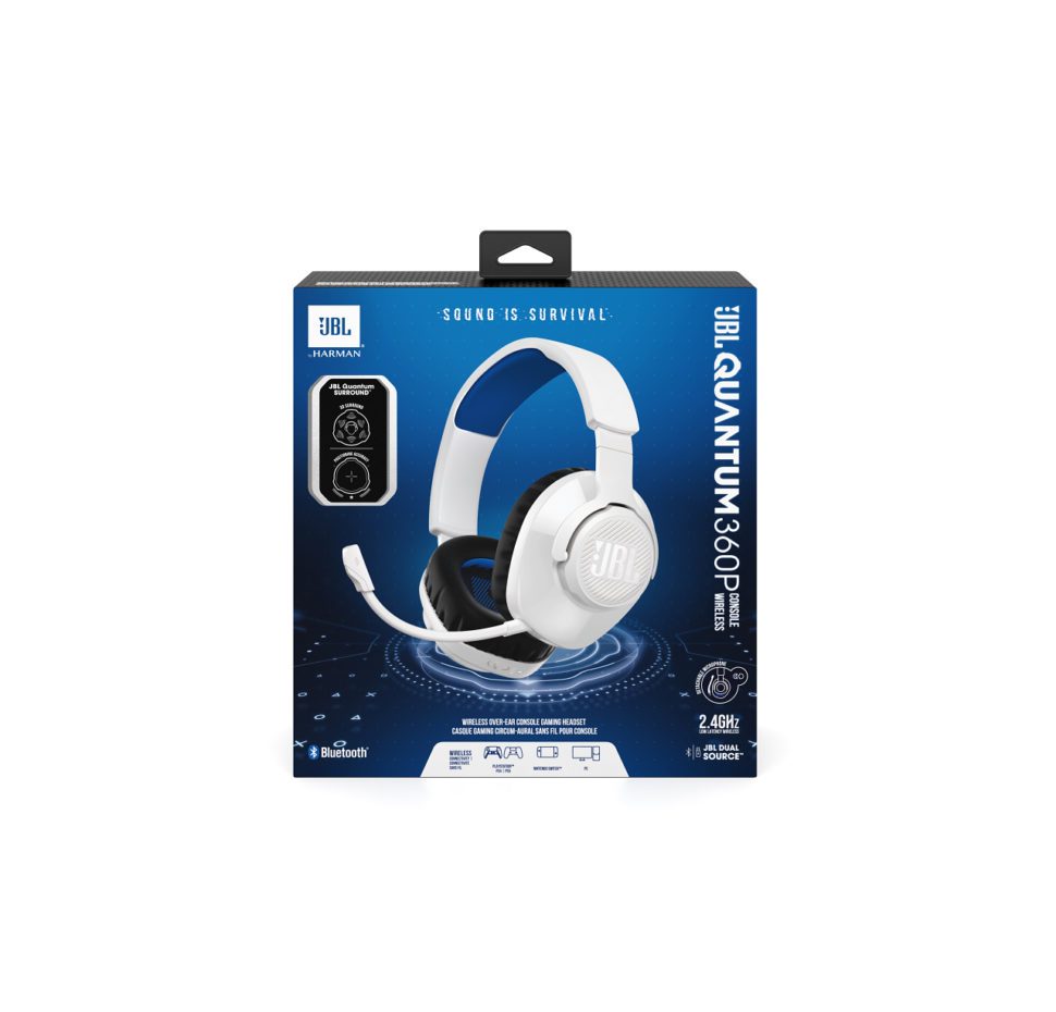 Quantum 360P, Playstation Over-Ear Dual Wireless Gaming Headset