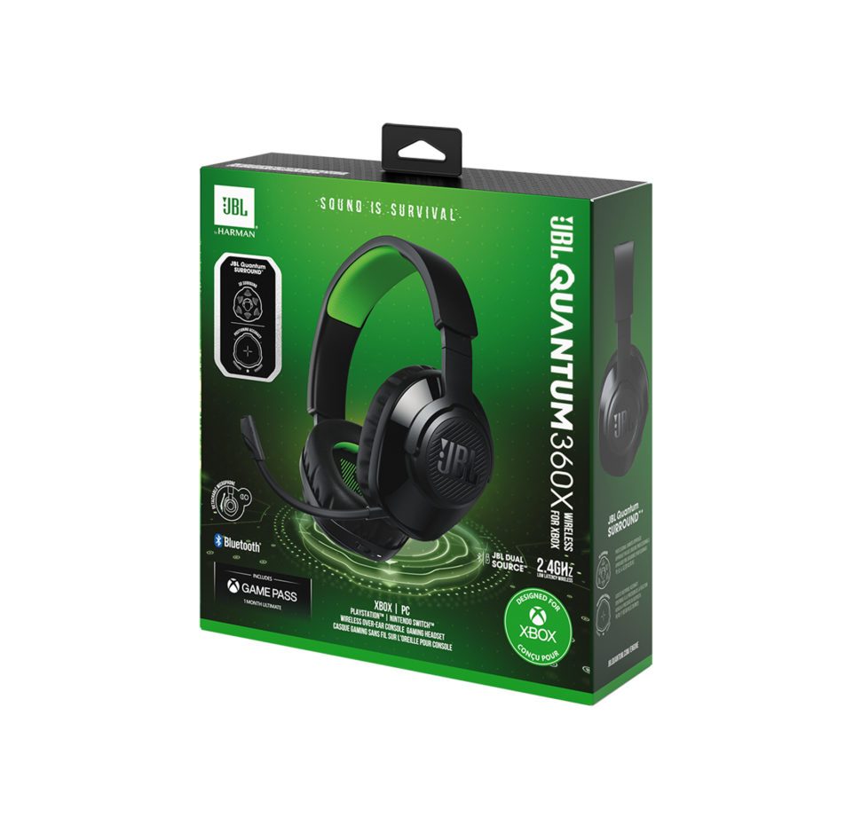 Quantum 360X, XBOX Over-Ear Dual Wireless Gaming Headset