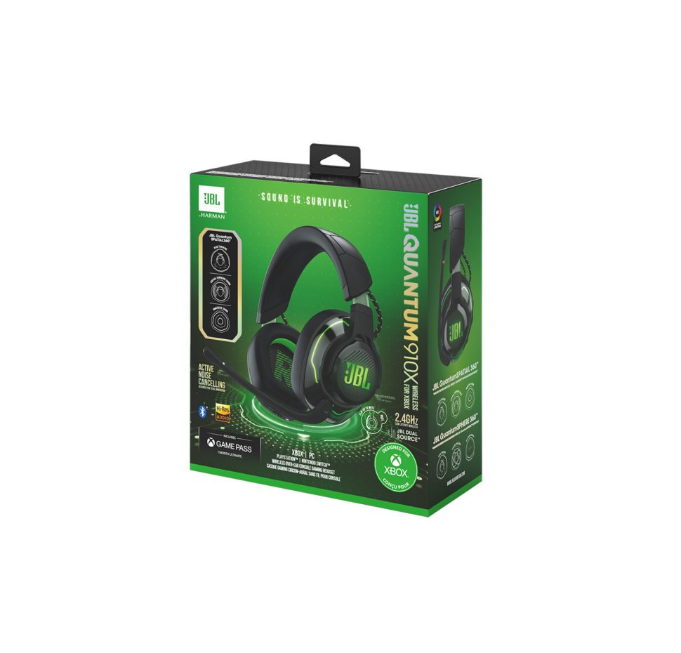 JBL Quantum 910X, XBOX Over-Ear Dual Wireless Gaming Headset