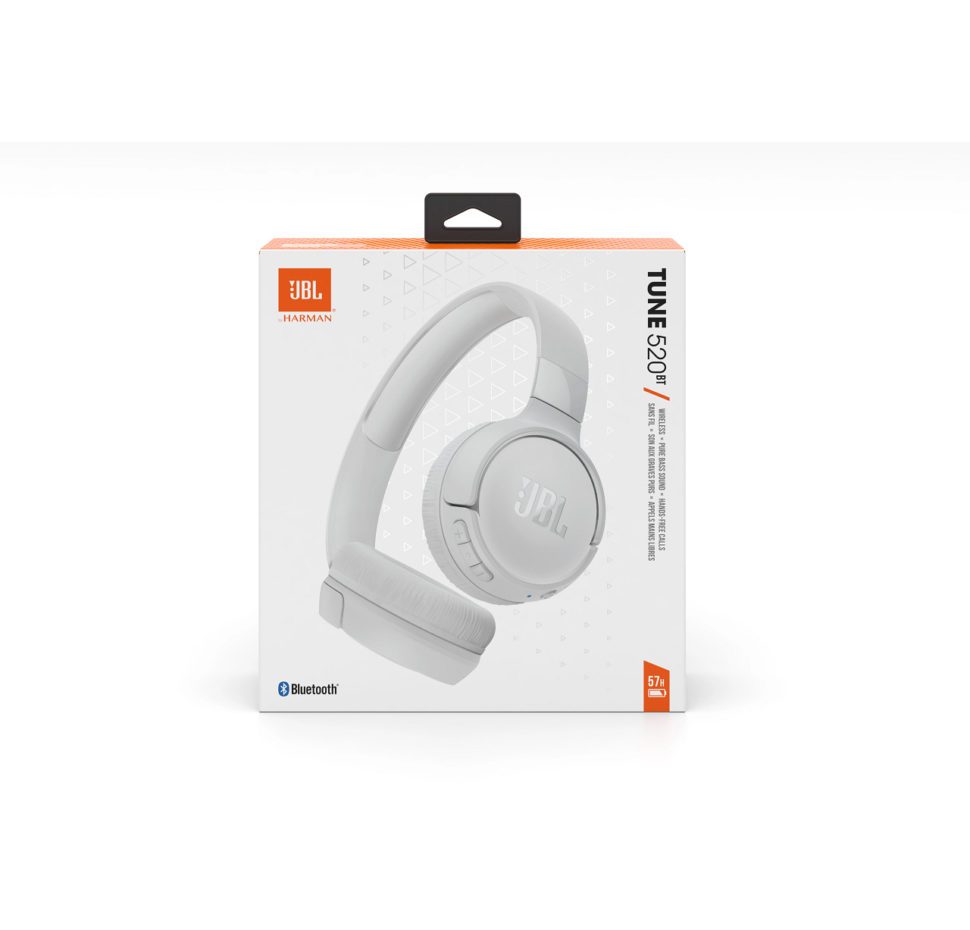JBL Tune 520ΒΤ, On-Ear Bluetooth Headphones