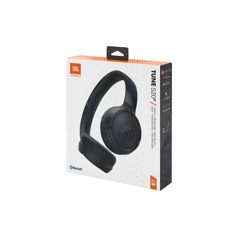 JBL Tune 520ΒΤ, On-Ear Bluetooth Headphones