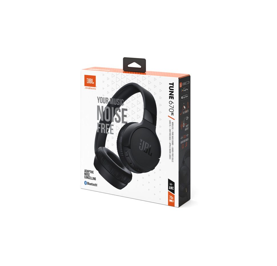 JBL Tune 670NC, On-Ear Bluetooth Headphones