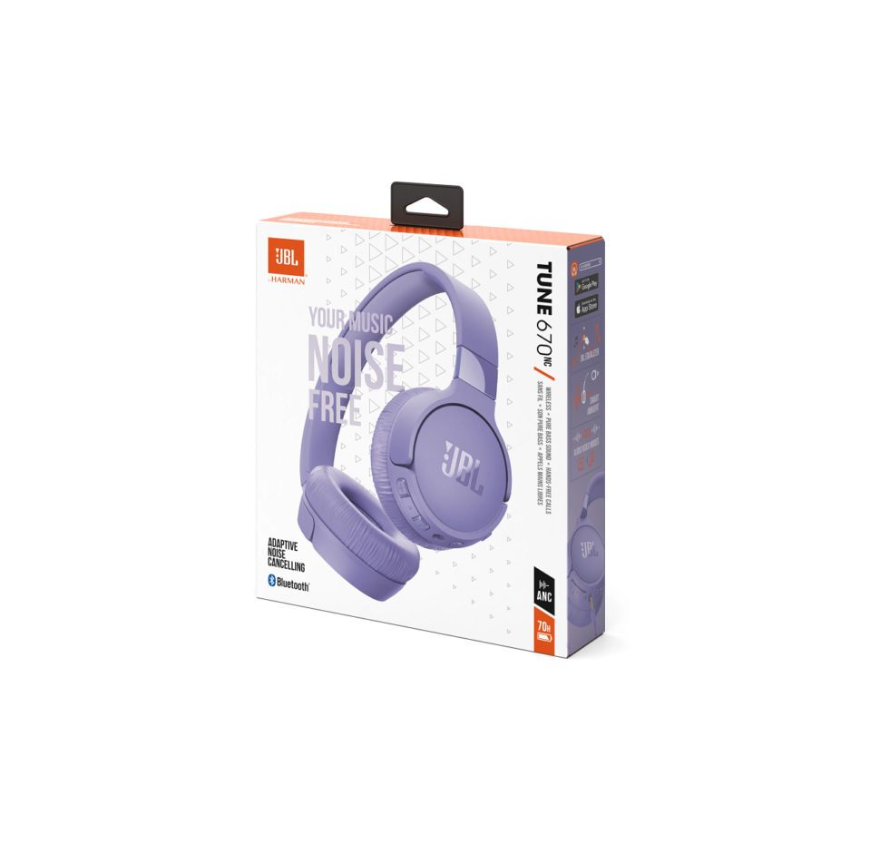 JBL Tune 670NC, On-Ear Bluetooth Headphones