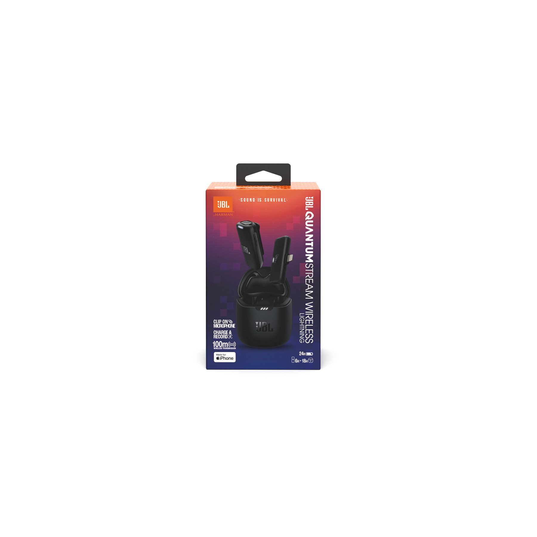Quantum Stream Wireless, Clip-on Wireless Microphone (Lightning)