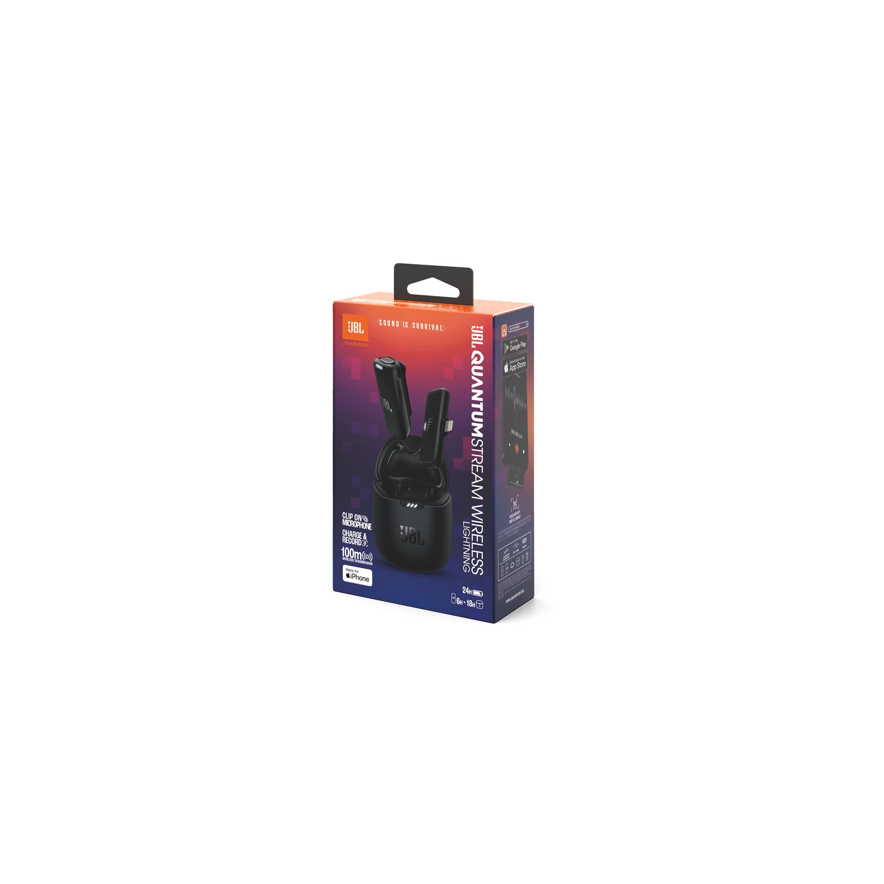 Quantum Stream Wireless, Clip-on Wireless Microphone (Lightning)