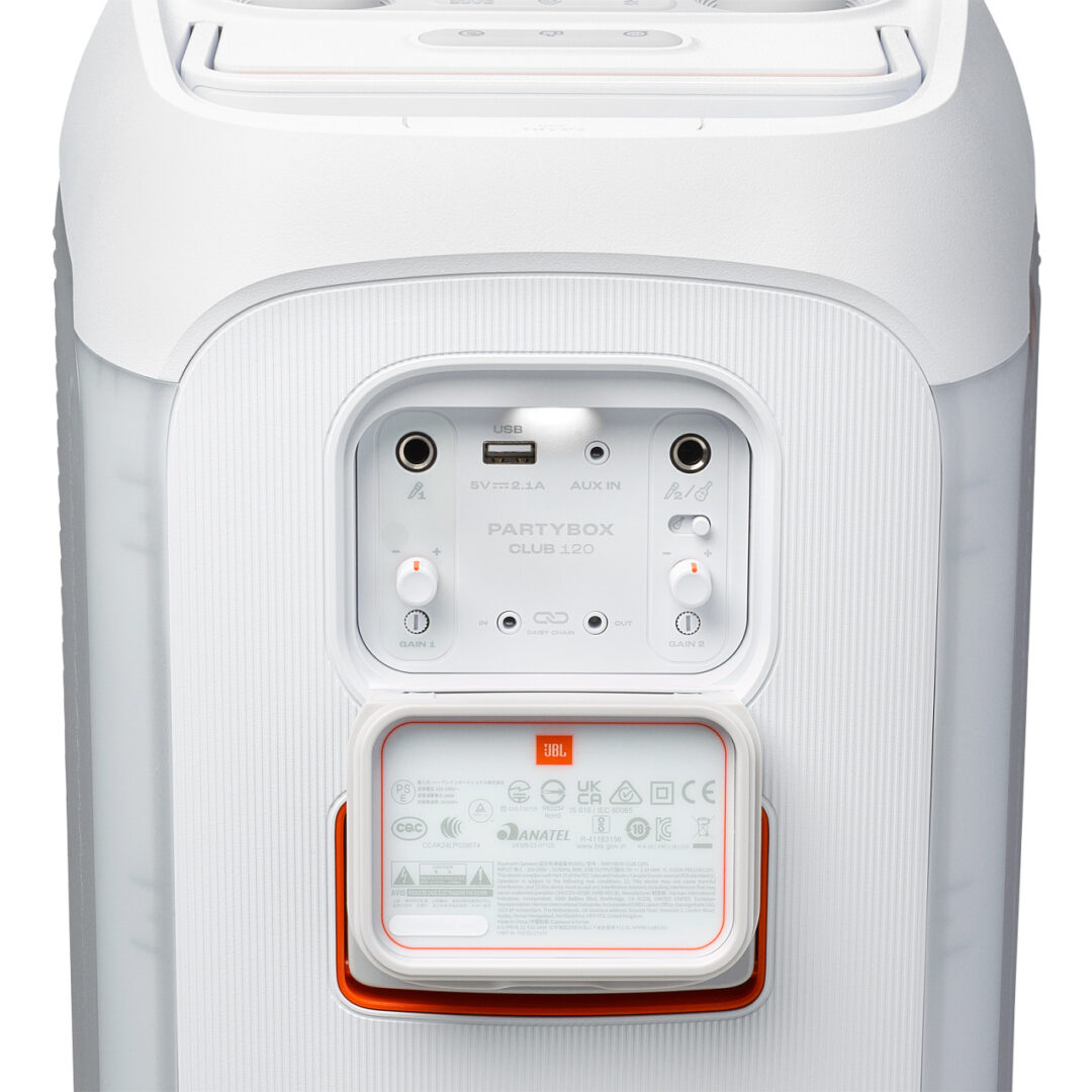Partybox Club 120 Sensation White, Bluetooth Party Speaker Partybox Club 120 Sensation White, Bluetooth Party Speaker