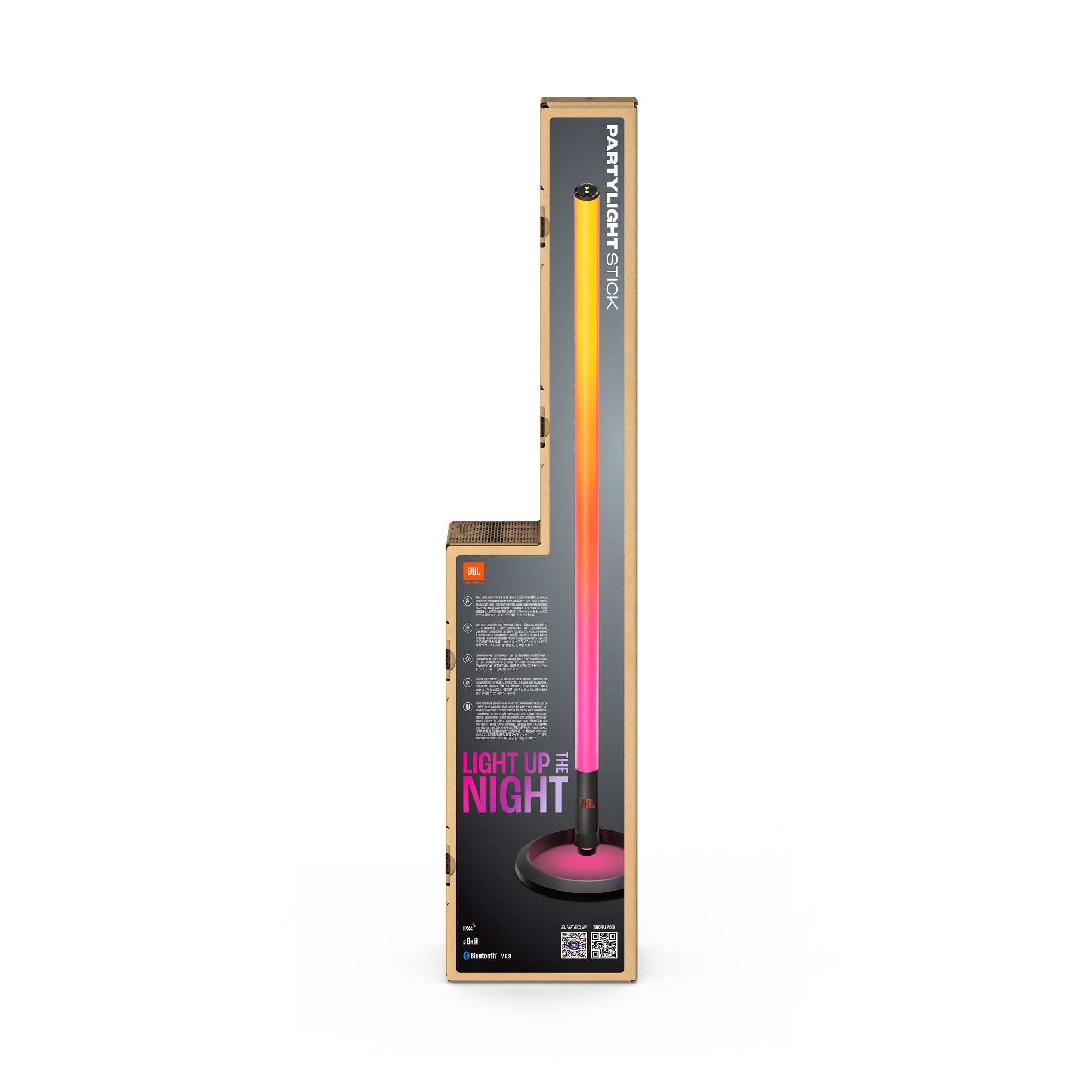 Partylight Stick, 360° Light Direction