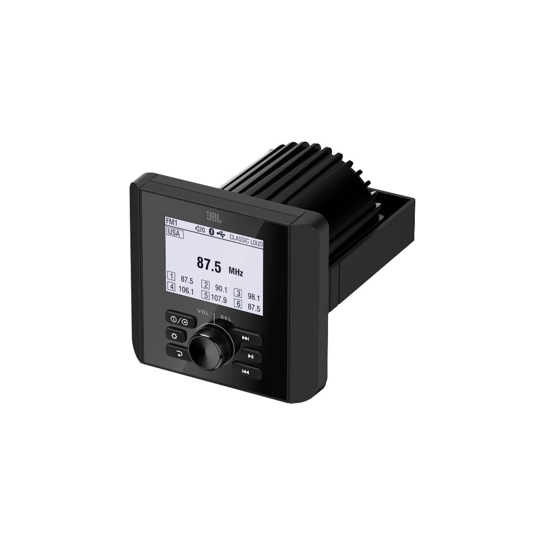 JBL JAM 3000, Marine Audio Source Unit, IP66, 2.8″,BT, USB, FM, JBL JAM 3000, Marine Audio Source Unit, IP66, 2.8″,BT, USB, FM,