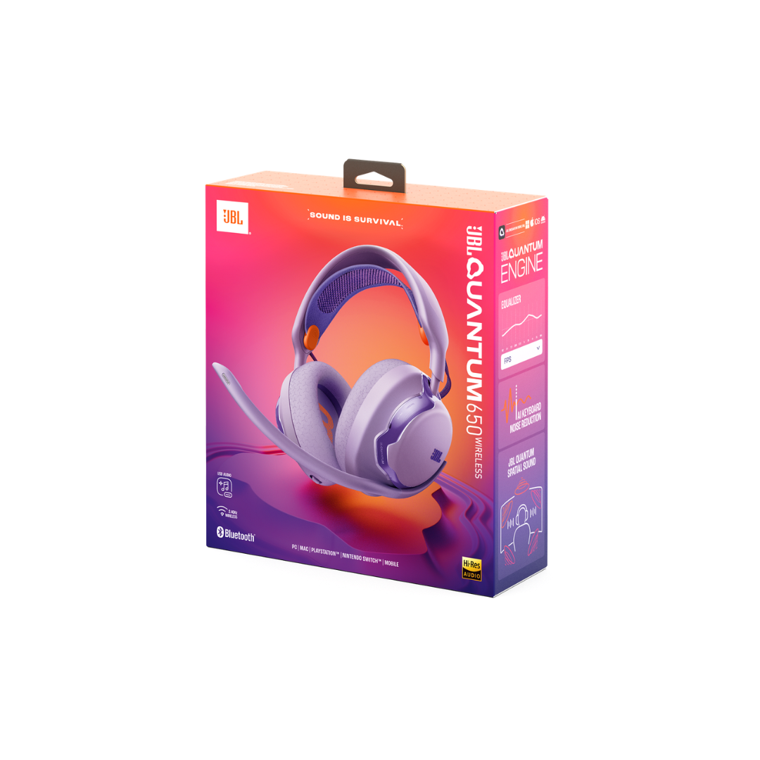 JBL Quantum 650, Over-Ear Dual Wireless Gaming Headset JBL Quantum 650, Over-Ear Dual Wireless Gaming Headset