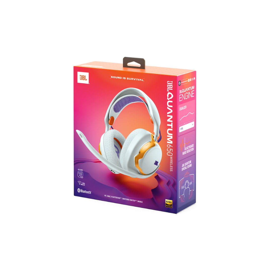 JBL Quantum 650, Over-Ear Dual Wireless Gaming Headset JBL Quantum 650, Over-Ear Dual Wireless Gaming Headset