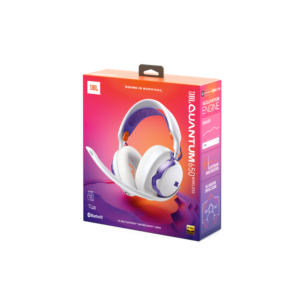 JBL Quantum 650, Over-Ear Dual Wireless Gaming Headset JBL Quantum 650, Over-Ear Dual Wireless Gaming Headset