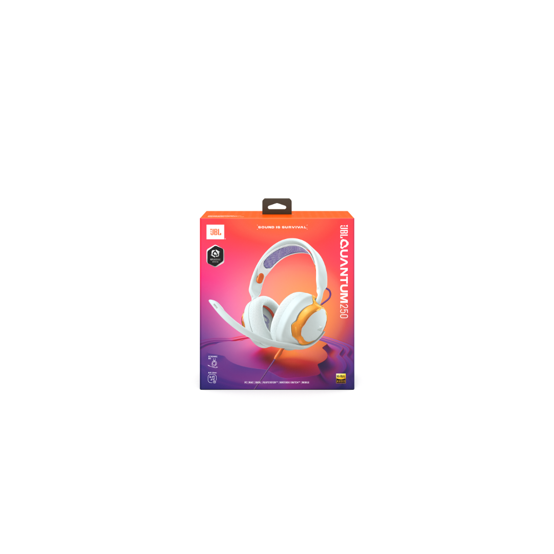 JBL Quantum 250, Over-Ear Wired Gaming Headset JBL Quantum 250, Over-Ear Wired Gaming Headset